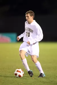 Danny Wenzel scored Wake Forest's third goal