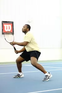 David Hopkins teamed with Iain Atkinson to beat a ranked doubles team