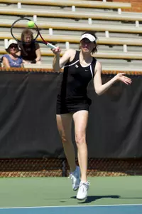 Martina Pavelec picked up the lone singles victory for the Deacs against North Carolina on Sunday.