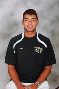 Amogh Prabhakar got the first dual match win of his career against Davidson