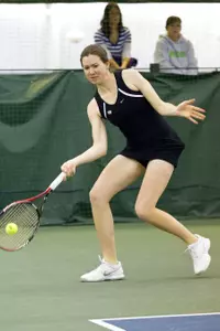 Martina Pavelec's 50th career win clinched the match against TCU