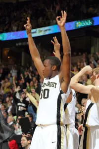 Travis McKie is on pace to become just the 10th freshman in ACC history to lead his team in both scoring and rebounding.