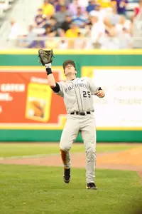 Matt Conway belted the his first three home runs of the season during the week of Feb. 28 - Mar. 6.