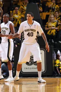 Ty Walker ranks sixth on the school's single-season list with 77 blocks this year.