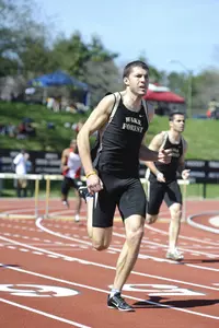 Sophomore Sean Lunkenheimer finished sixth for Wake Forest in the 400-meter hurdles