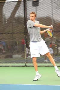 Senior Iain Atkinson picked up his 20th victory of the season Sunday afternoon against Florida State