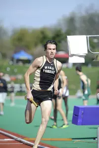 Freshman Alexander Rose finished fifth in the 1500-meter run Friday afternoon