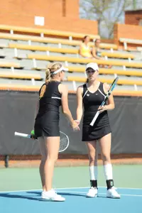 Kayla Duncan and Kathryn Talbert are the first Wake doubles team to advance to the NCAA Doubles second round since 2002