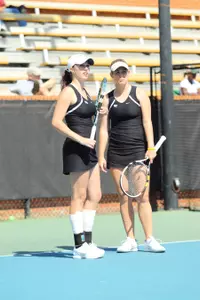 Kayla Duncan and Kathryn Talbert finish the 2010-11 season with a 14-7 record