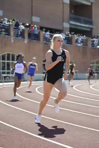 Freshman Allison Johnson will compete in the 400-meter hurdles on both days this weekend