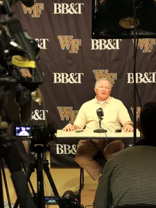 Coach Grobe and select Deacon players talked with the media this morning about Thursday's season opener at Syracuse.