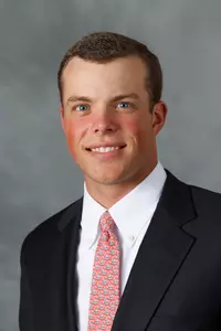 Charlie Harrison made a total of five birdies on Sunday.