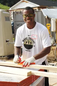 Tony Chennault and the Deacons spurned the hardwood of the basketball court in favor of the hardwood of construction.