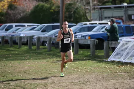 Junior Tom Finneran finished second among Wake Forest runners at the Covered Bridge Open