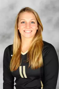 Freshman Dani Thompson leads Wake Forest with 73 digs on the year.
