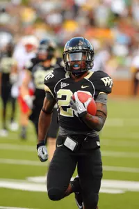 Lovell Jackson had three catches for 37 yards in the win over Gardner-Webb.