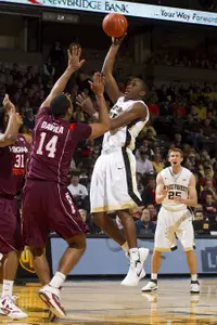 Travis McKie ranks fourth in the ACC with 17.5 points per game.