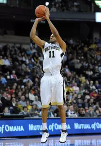 C.J. Harris led Wake Forest in scoring with ten points