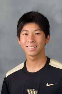 Freshman Alex Tsai went 4-0 in singles and doubles in his first matches as a Demon Deacon