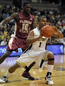 Tony Chennault scored in double figures in both games against Florida State last season.