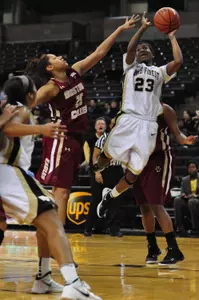 Secily Ray scored nine points Thursday night.
