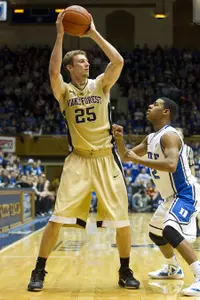 Nikita Mescheriakov scored 11 points on 5-of-9 shooting in last year's game at Clemson.