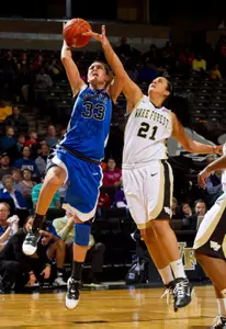 Sandra Garcia scored 19 points in Wake's last game against Duke.