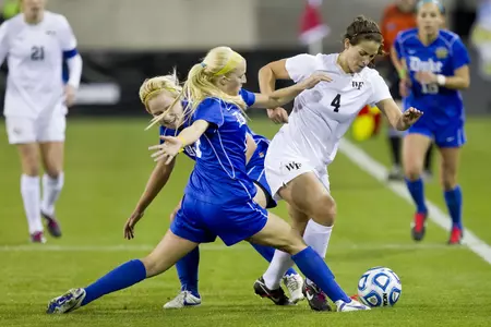 Rachel Nuzzolese has scored four goals against Duke in her career
