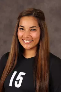Jazmen Russell had four kills and 12 digs on Saturday night