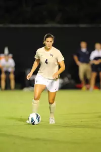 Rachel Nuzzolese scored twice to lead Wake Forest to a 4-2 win over NC State