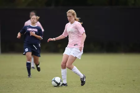 This year's Komen events kicks off on Sunday when the women's soccer team hosts Kansas.