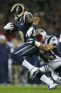 Chris Givens has set an NFL rookie record by catching a pass of at least 50 yards in five-straight games.