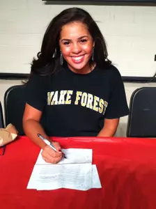 Sierra Sims is the sister of current Wake Forest freshman Mariana Sims