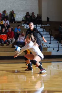 Megan Miller had 20 digs in the match