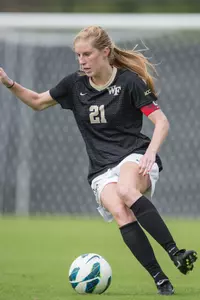 Jackie Logue made the Capital One Academic All-District team for the third time