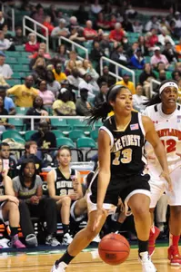 Mykala Walker led the team with 10 points and 10 rebounds last time out.
