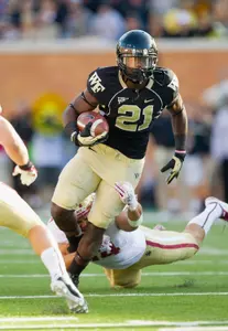 Deandre Martin ran for 72 yards and a touchdown against Vanderbilt