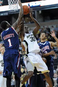 Travis McKie has averaged 22.0 points and 7.0 rebounds in two games against his hometown team of Richmond.