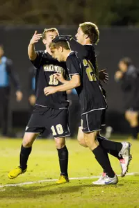 Danny Wenzel scored his first goal of the season after converting a PK vs. Maryland on Thursday