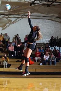 Jazmen Russell had 20 kills in the win over Boston College on Sunday