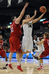 Tyler Cavanaugh finished with 10 points and three rebounds against Richmond