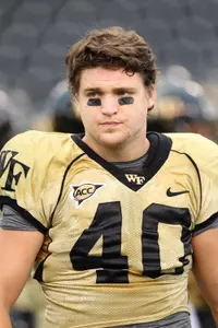 Joey Ehrmann led the Deacons with 10.5 tackles for loss this season.