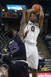 Freshman point guard Codi Miller-McIntyre is averaging 30 minutes a game this season.