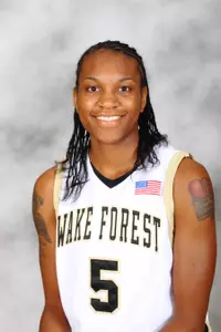 Secily Ray is just the 5th Demon Deacon to score 1,000 career points and grab 700 career rebounds.