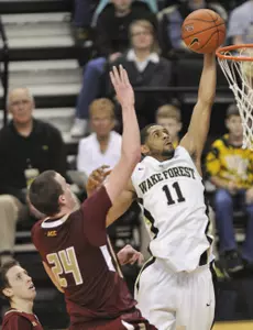 Junior guard C.J. Harris finished with a game-high 23 points on 10 of 16 shooting