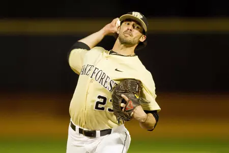 Michael Dimock is tied for the ACC lead with six saves.