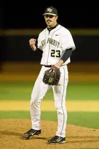 Michael Dimock earned his eighth save of the season at High Point.