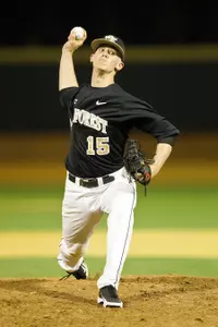 Jack Fischer earned his first-career save by pitching a scoreless 12th inning at North Carolina.