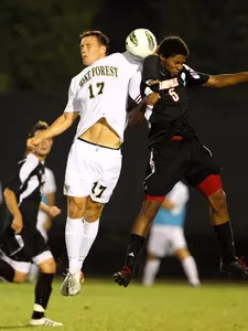 Forward Andy Lubahn notched the game-winning goal with a rocket shot off a Ben Newnam corner.