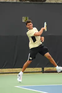 Amogh Prabhakar won a key tiebreak at No. 3 singles to extend the match for Wake Forest